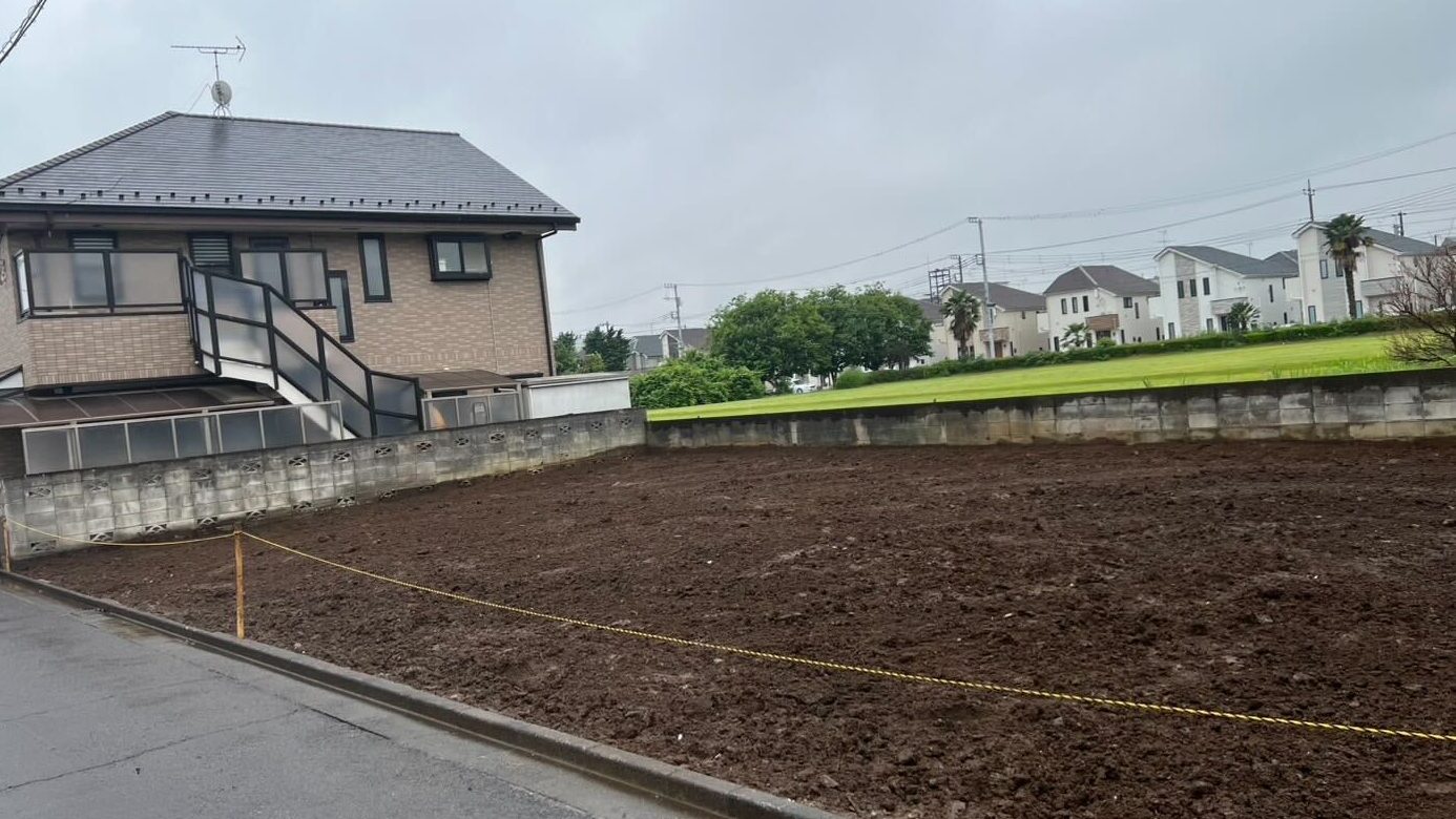 小平市仲町の解体工事の画像