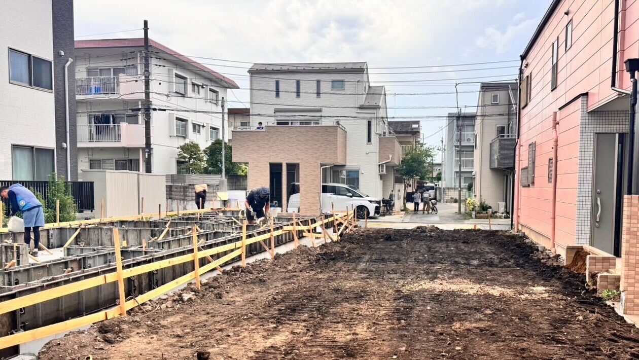 杉並区今川の解体工事の画像