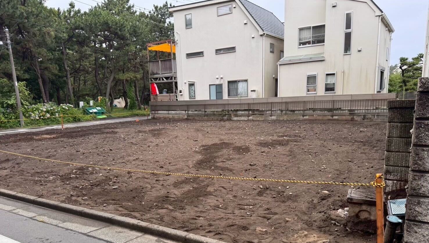 茅ヶ崎市浜須賀の解体工事の画像