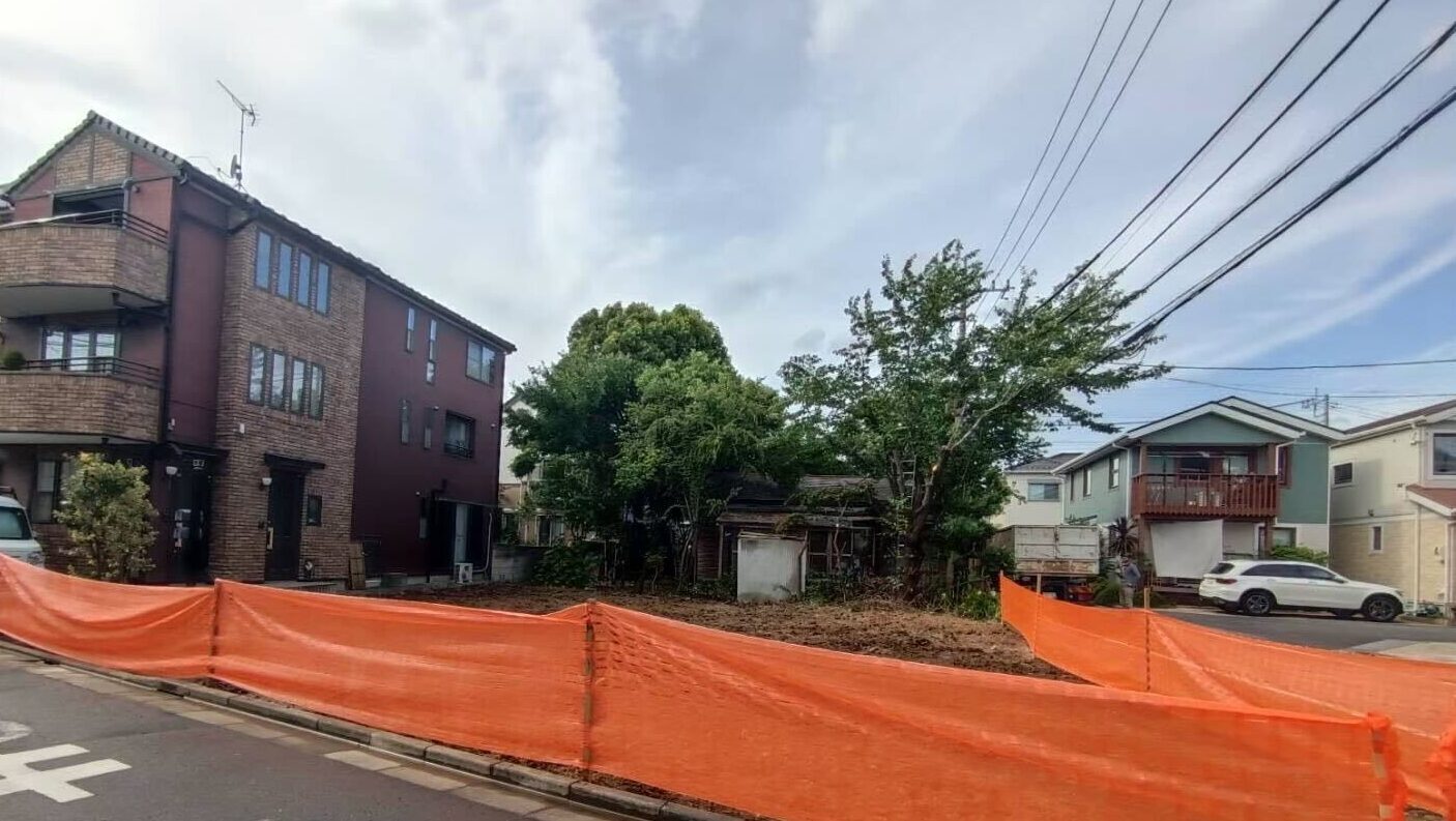 戸田市喜沢の解体工事の画像