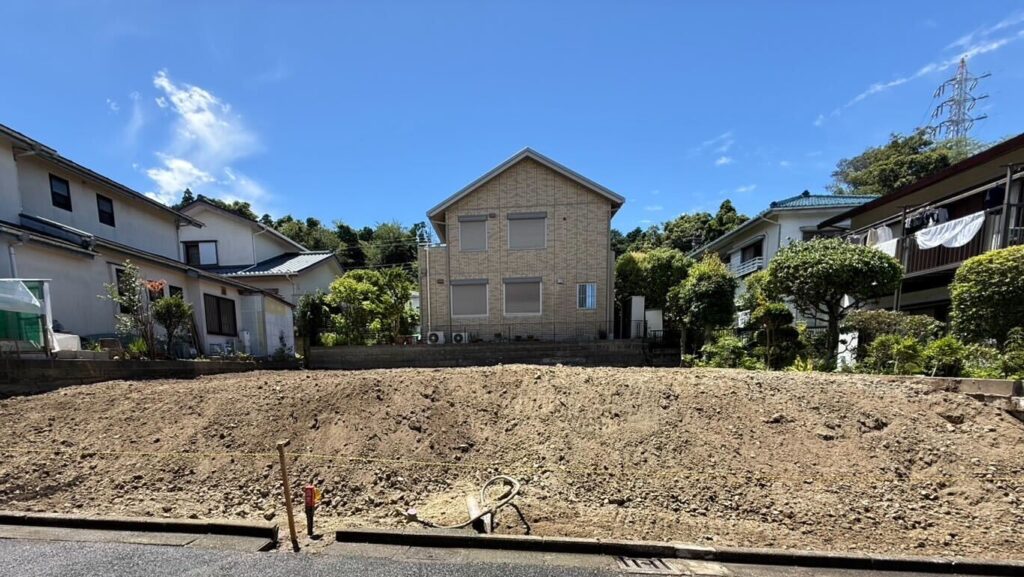 逗子市沼間の解体工事