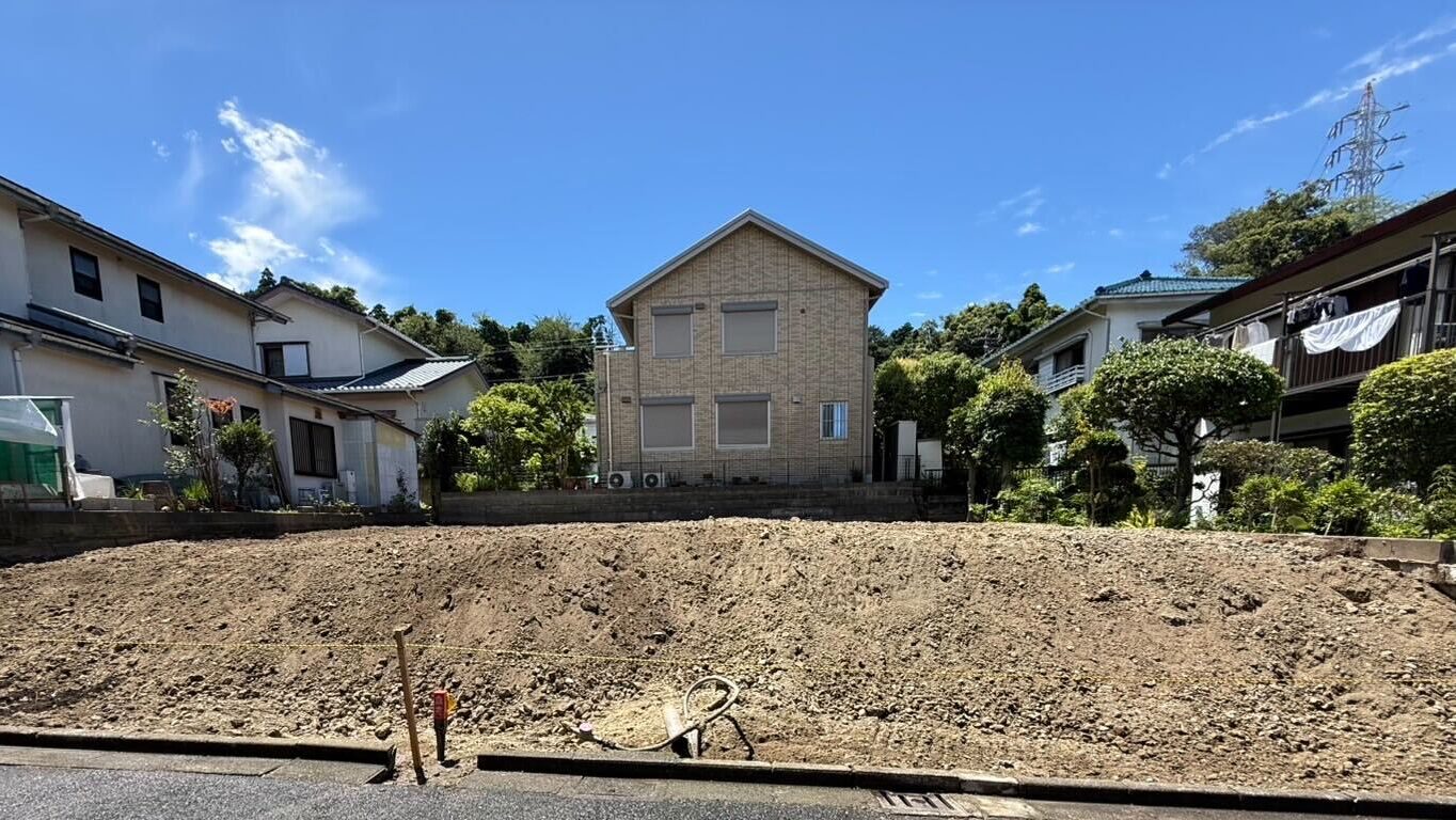 逗子市沼間の解体工事の画像