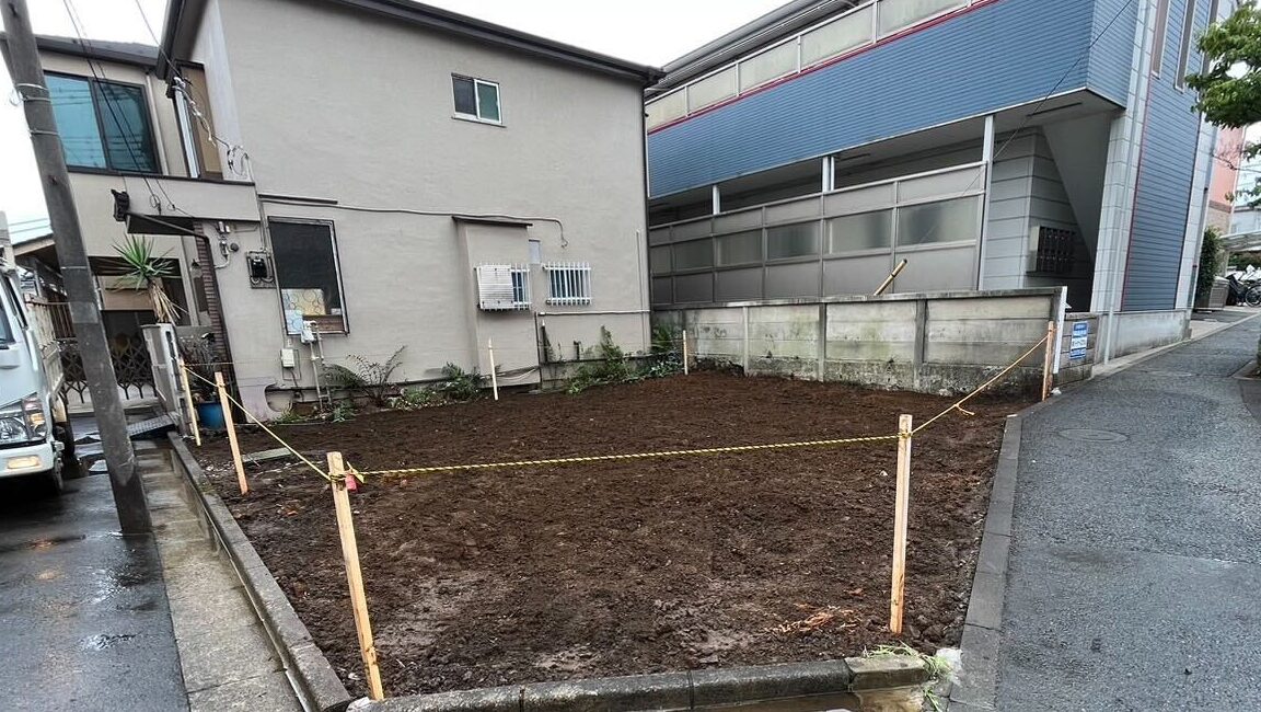 世田谷区梅丘の解体工事の画像