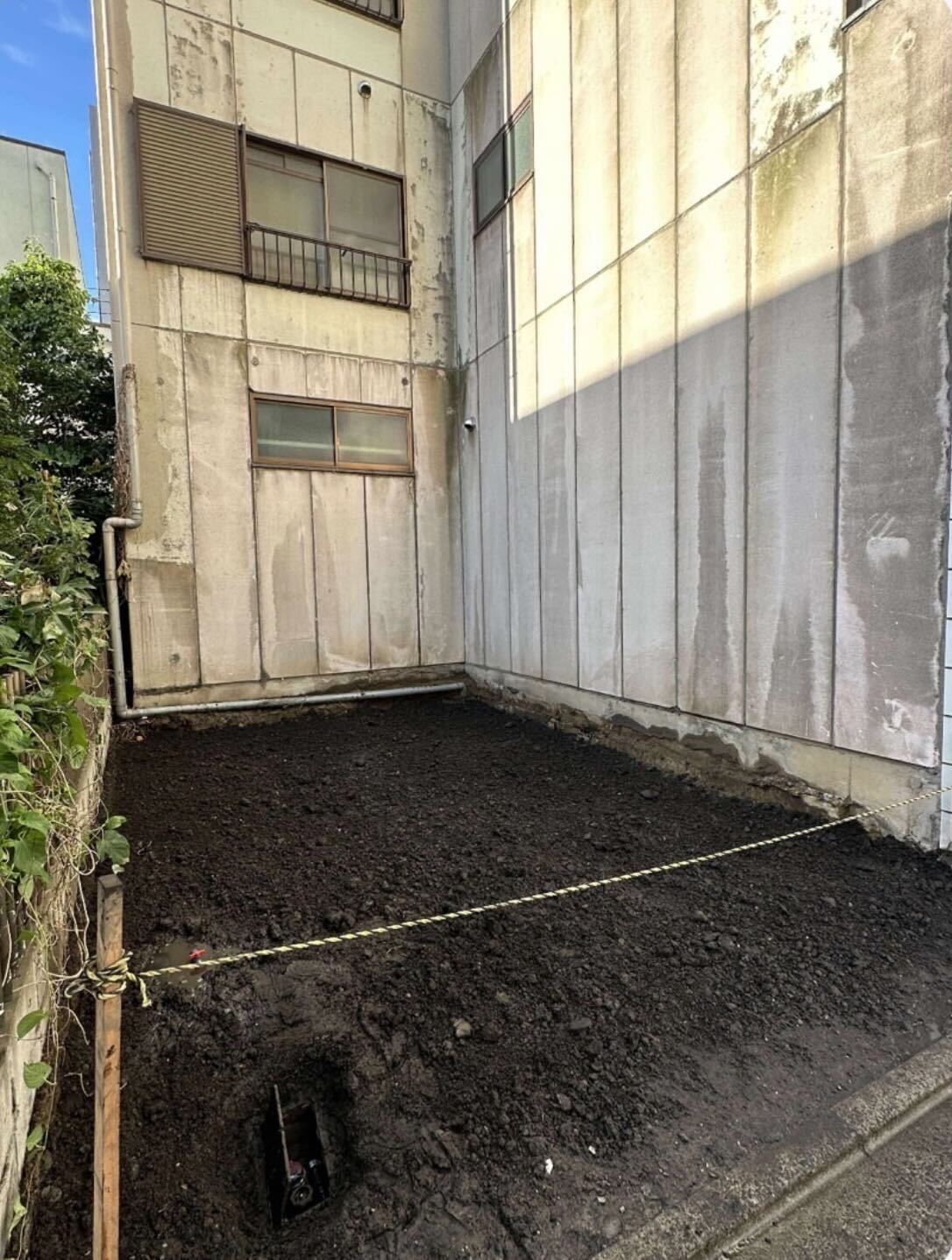 江東区扇橋の解体工事の画像