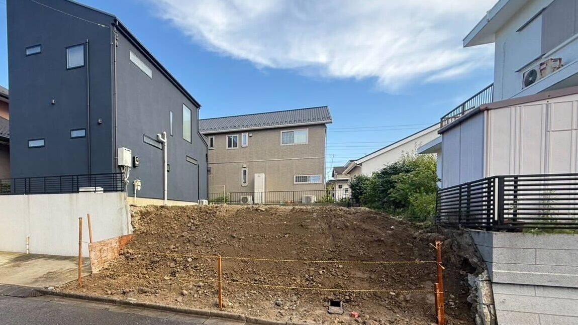 横浜市栄区桂台西の解体工事の画像