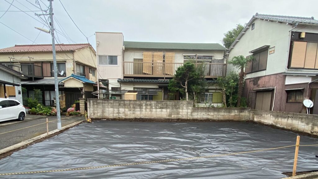 都練馬区東大泉の解体工事