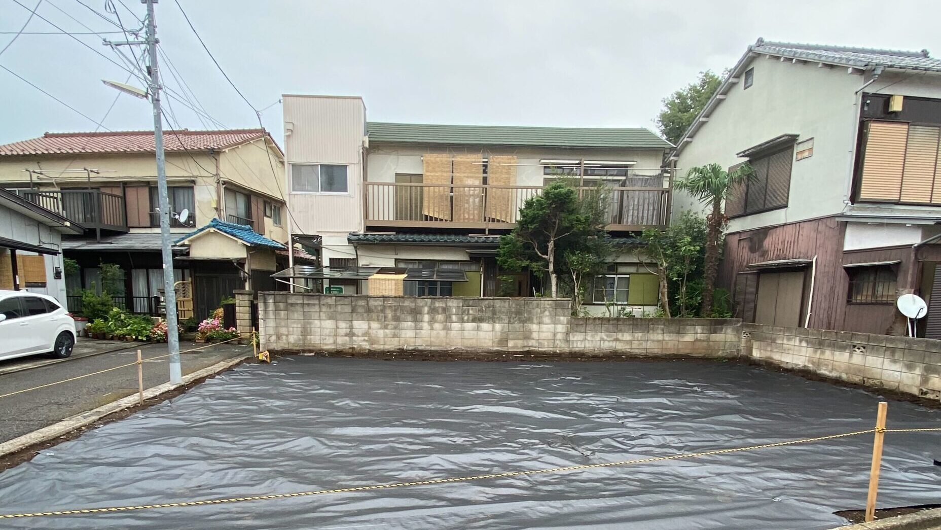 都練馬区東大泉の解体工事の画像