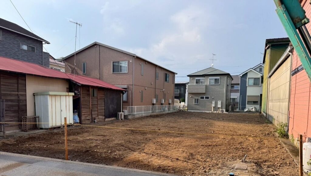 海老名市河原口の解体工事