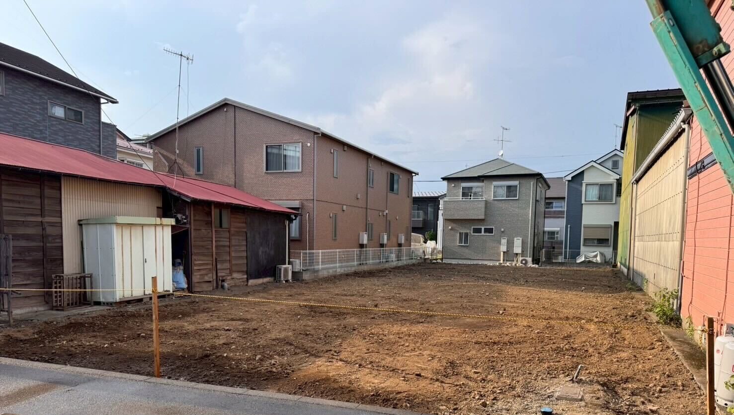 海老名市河原口の解体工事の画像