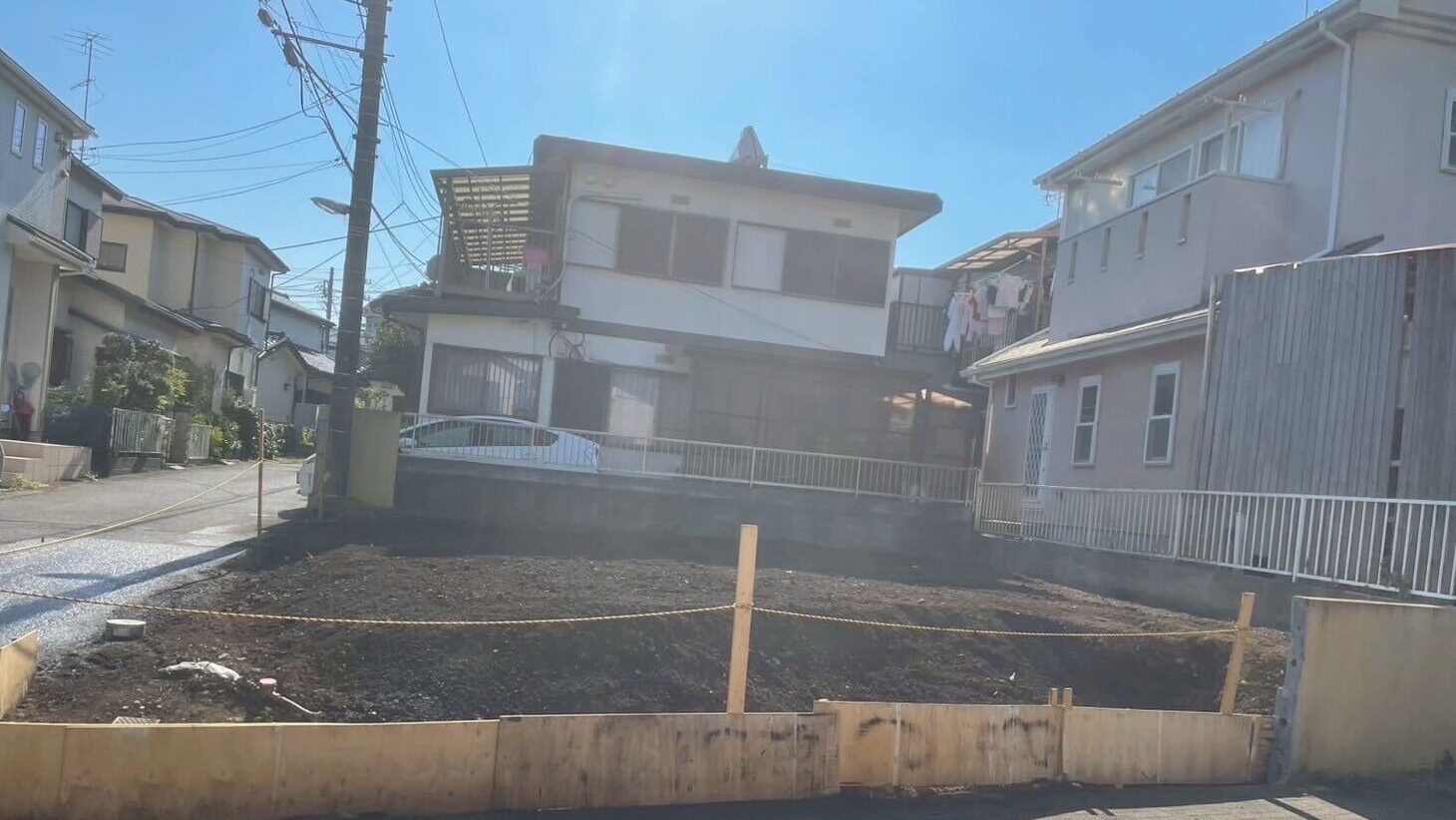 綾瀬市深谷の解体工事の画像