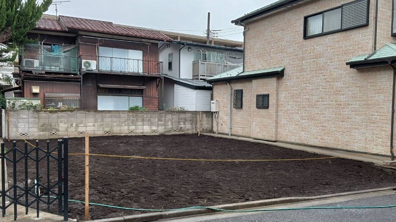 練馬区石神井台の解体工事の画像