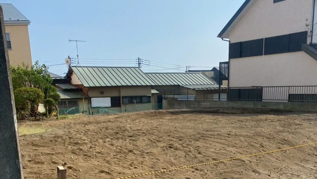 茅ヶ崎市南湖の解体工事