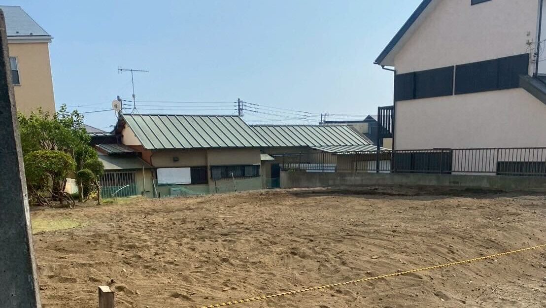 茅ヶ崎市南湖の解体工事の画像