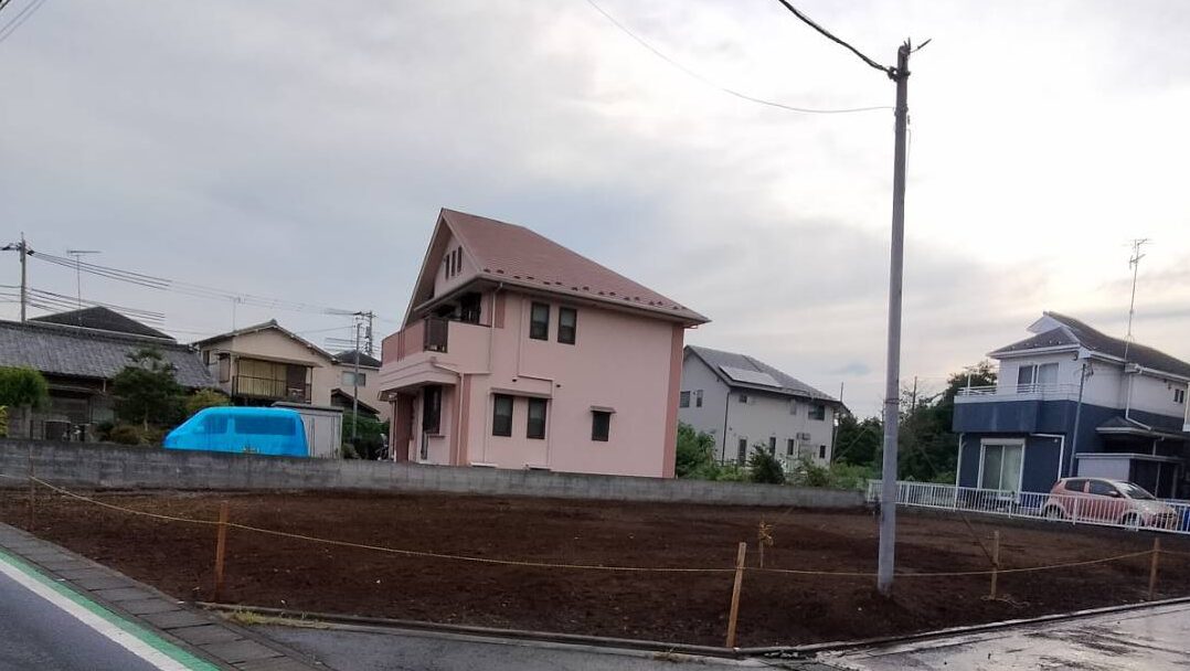 青梅市大門の解体工事の画像