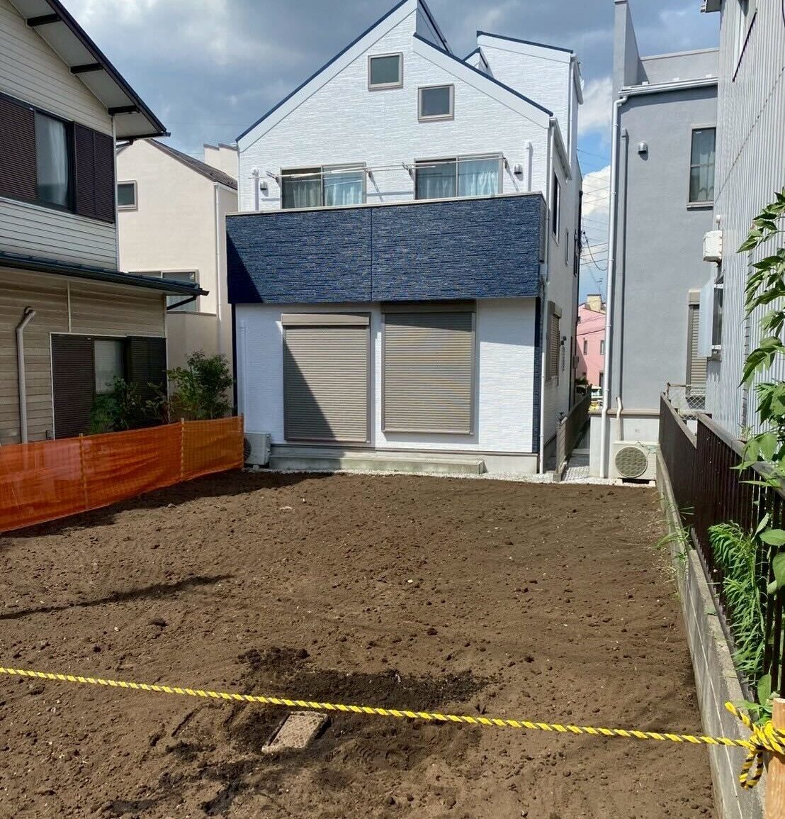 綾瀬市吉岡東の解体工事の画像