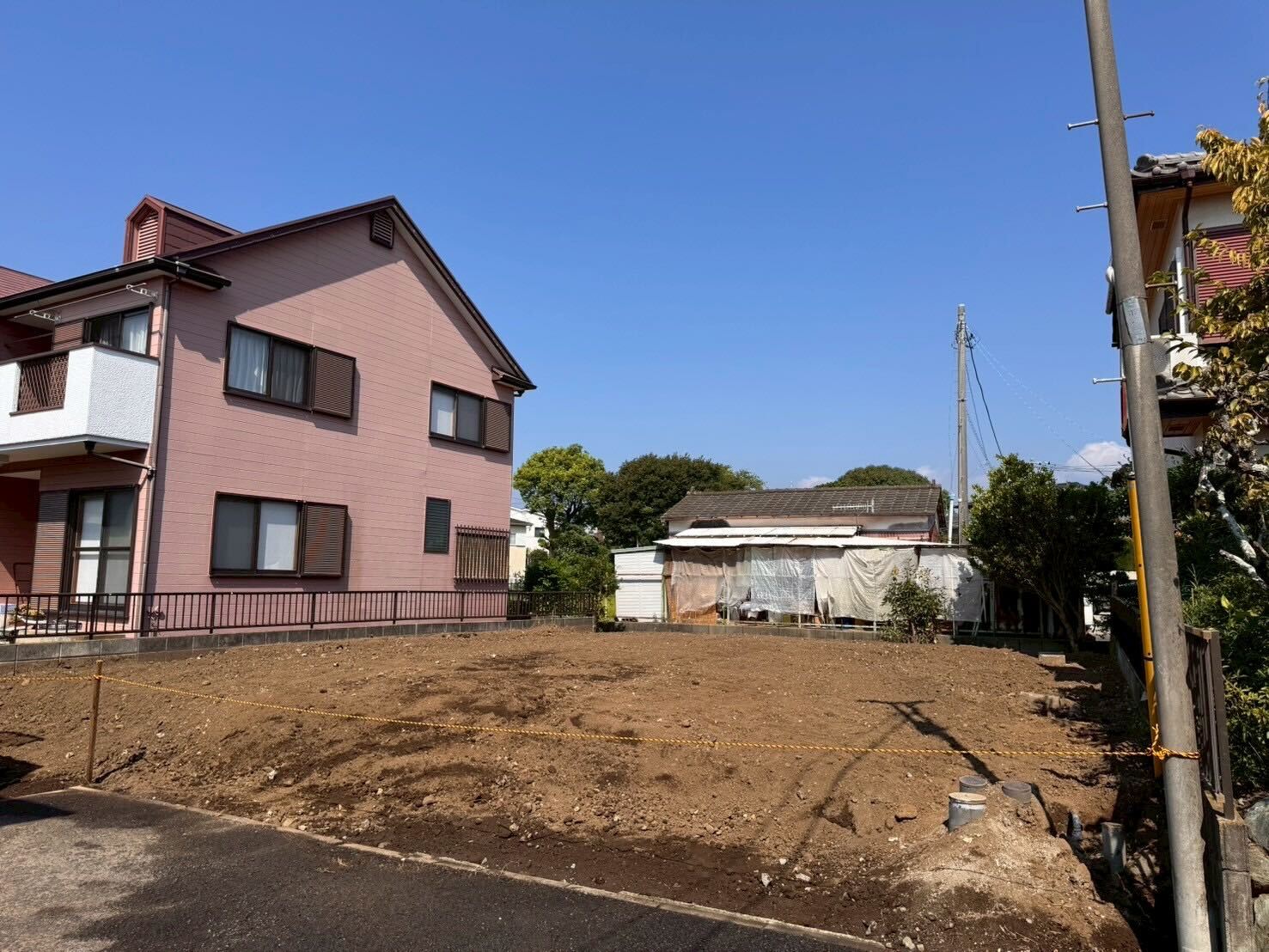 大磯町国府本郷の解体工事の画像