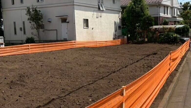 大田区田園調布の解体工事の画像