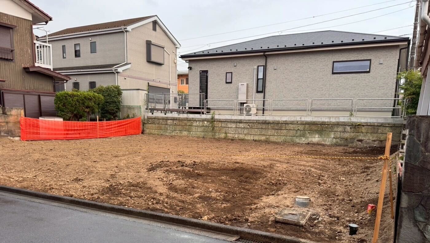 綾瀬市綾西の解体工事の画像