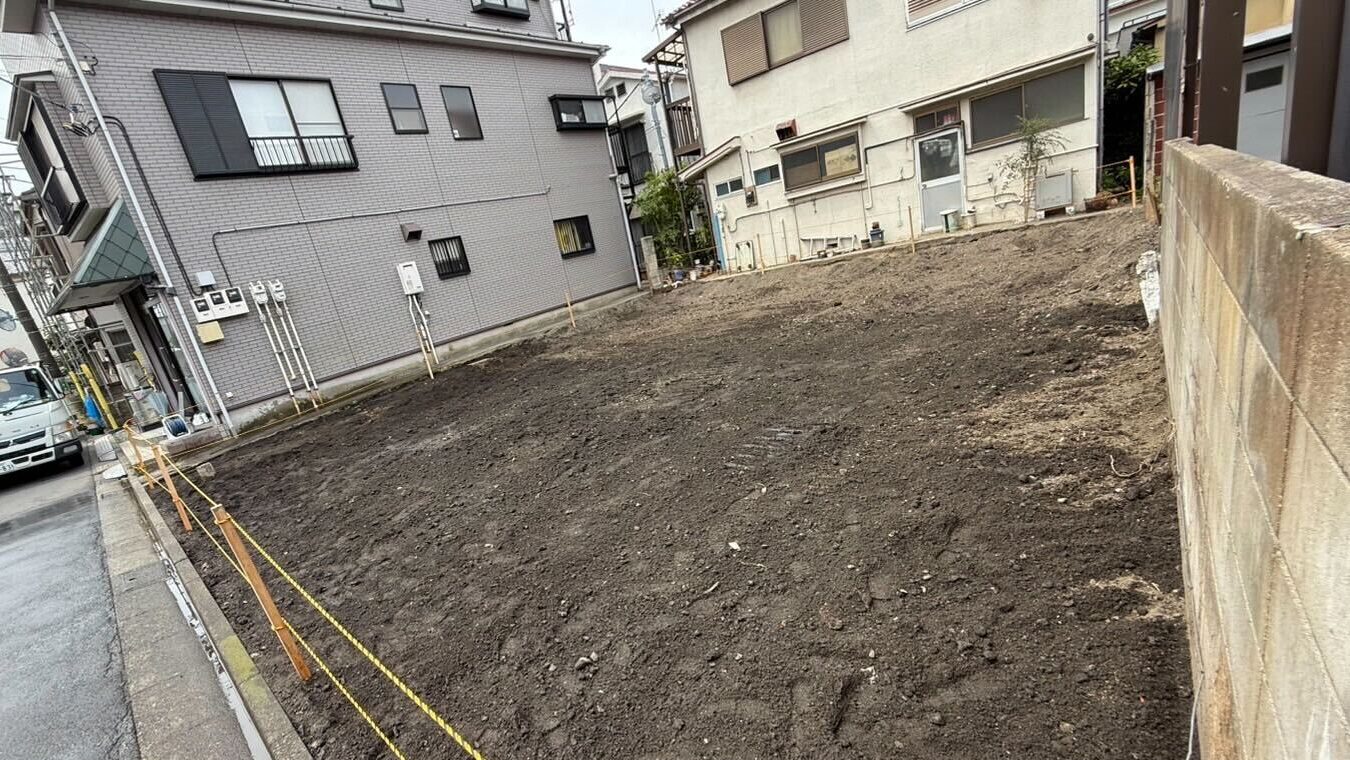 葛飾区立石の解体工事の画像