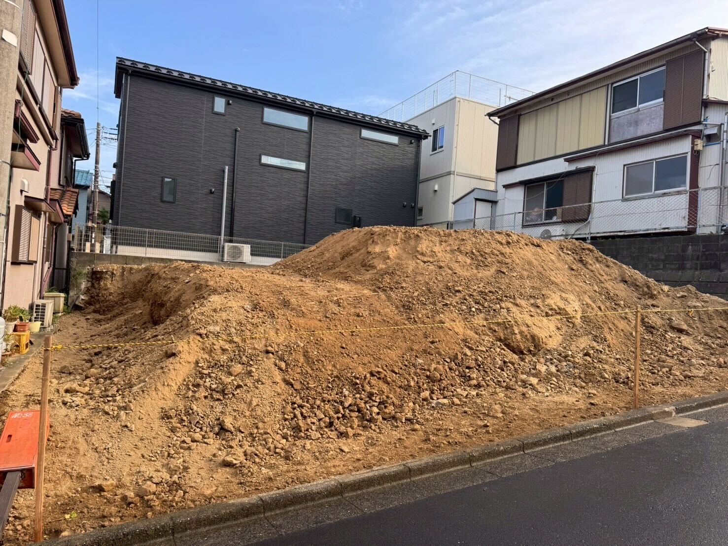 横須賀市汐見台の解体工事の画像
