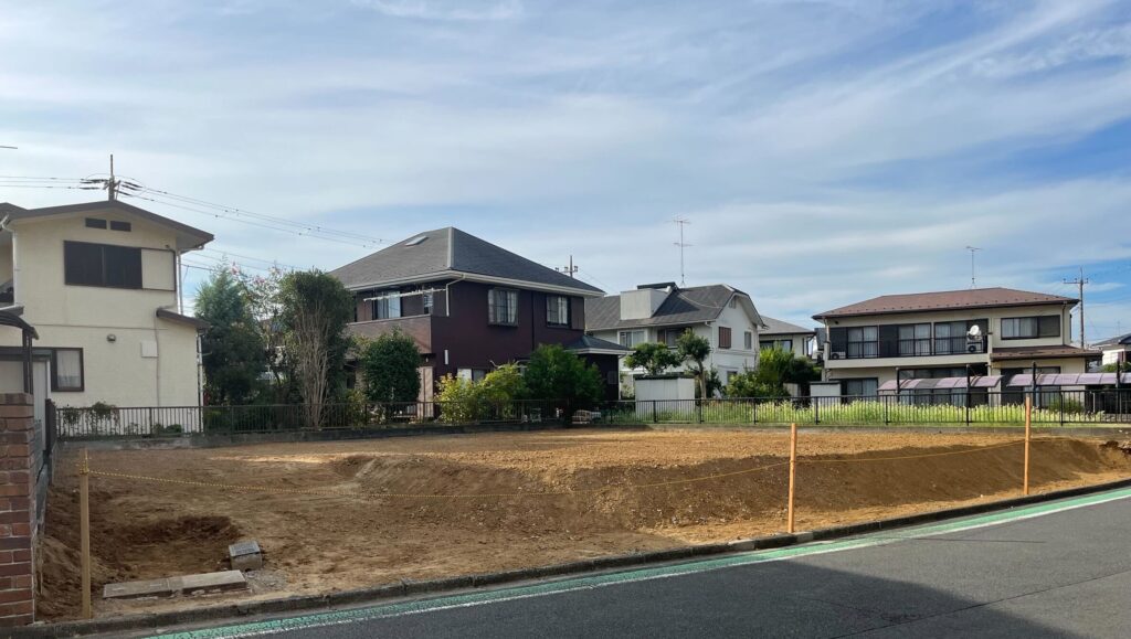 横浜市港南区日限山の解体工事