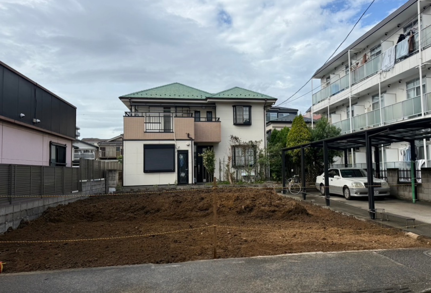 足立区大谷田の解体工事の画像