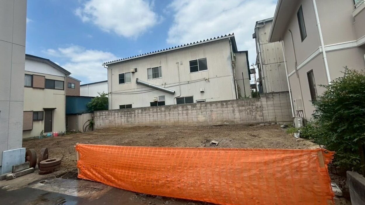 川口市南鳩ヶ谷の解体工事の画像
