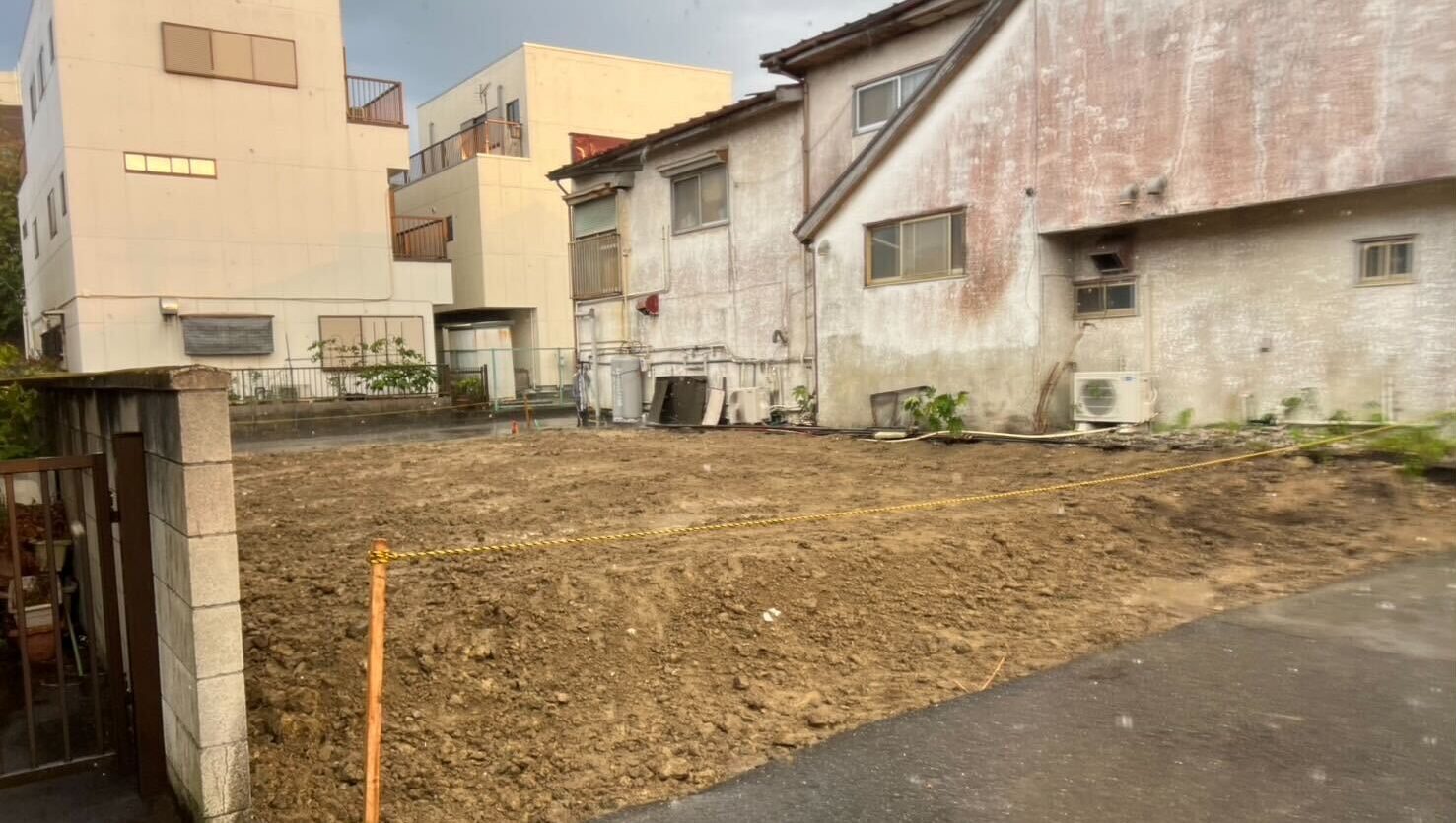 市原市青葉台の解体工事の画像