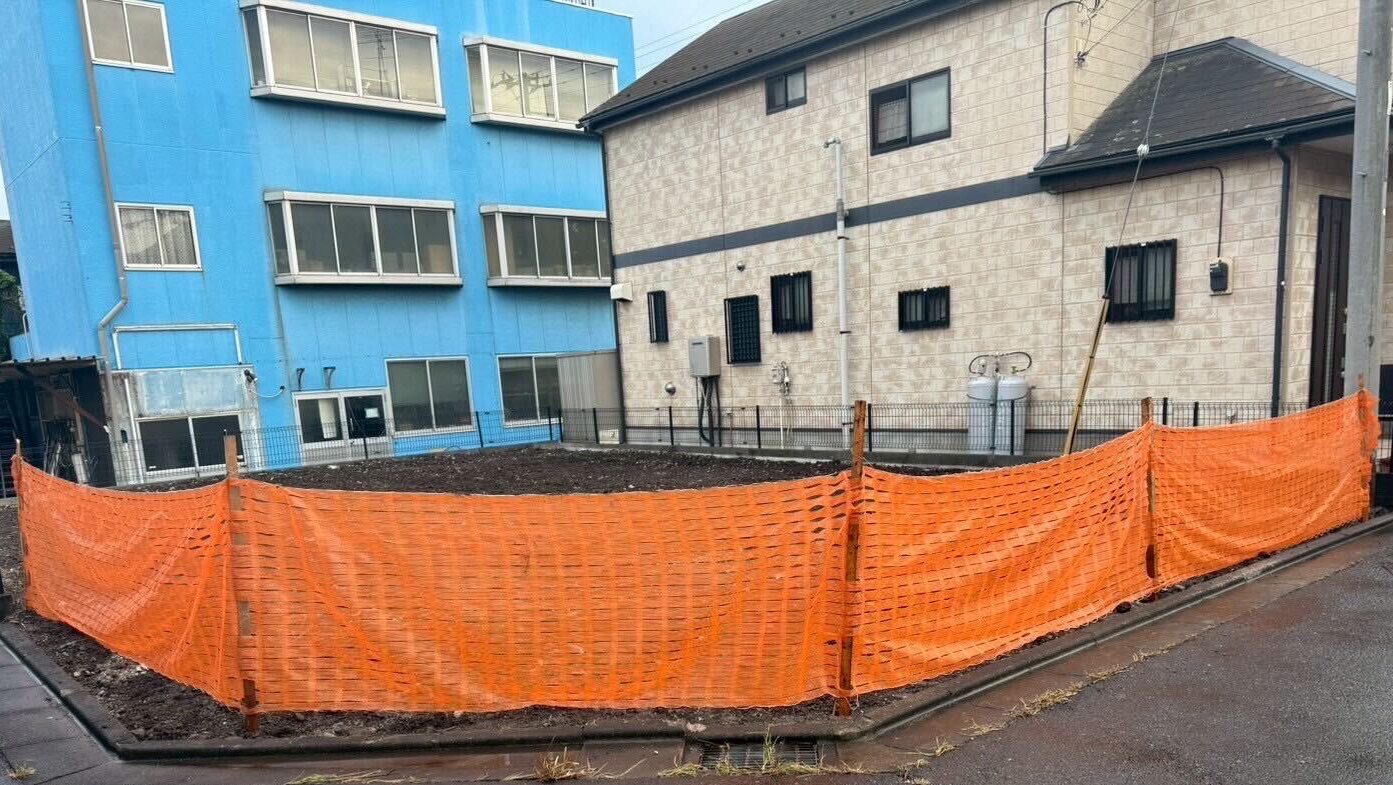 八王子市楢原町の解体工事の画像