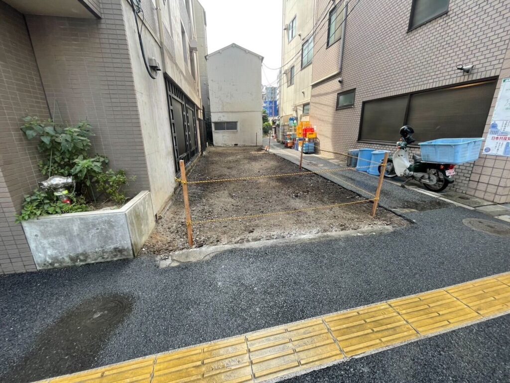 文京区向丘の解体工事