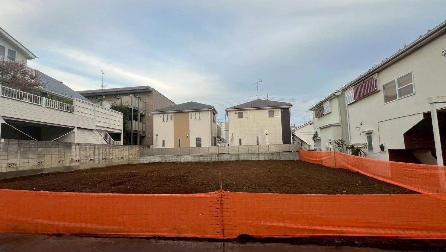 調布市柴崎の解体工事の画像