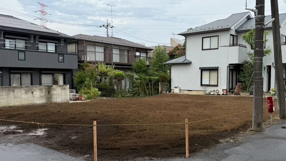 国分寺市新町の解体工事の画像