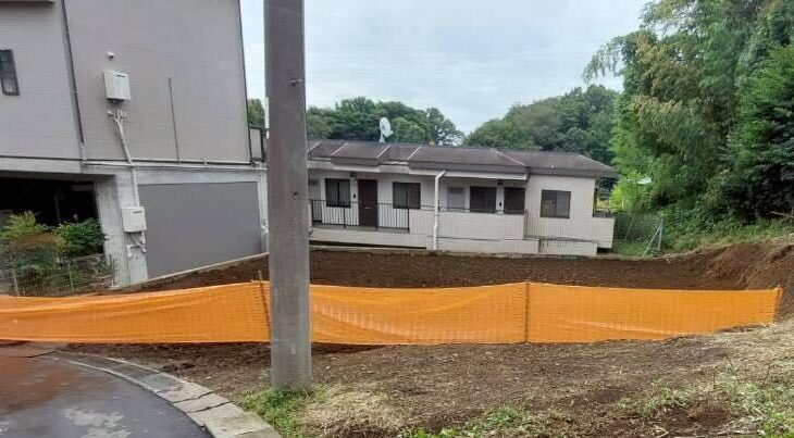 川崎市宮前区潮見台の解体工事の画像
