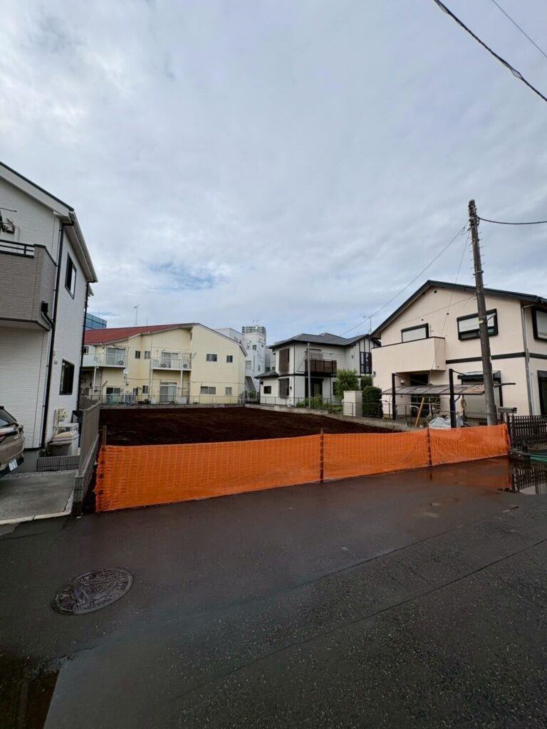 所沢市東住吉の解体工事
