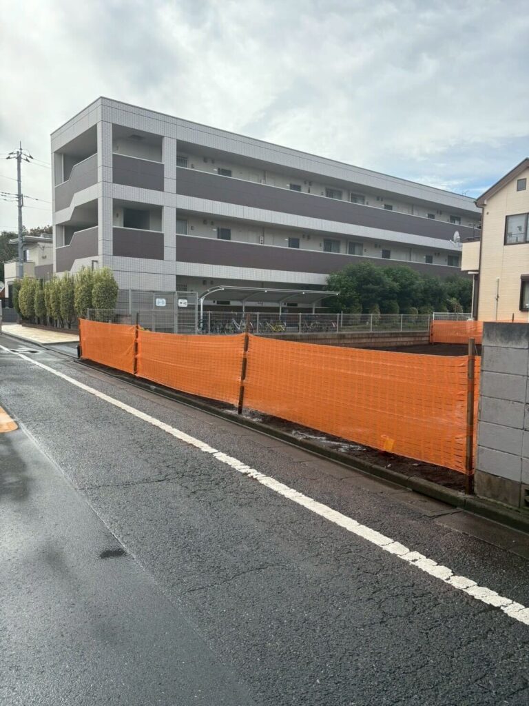 国分寺市戸倉の解体工事
