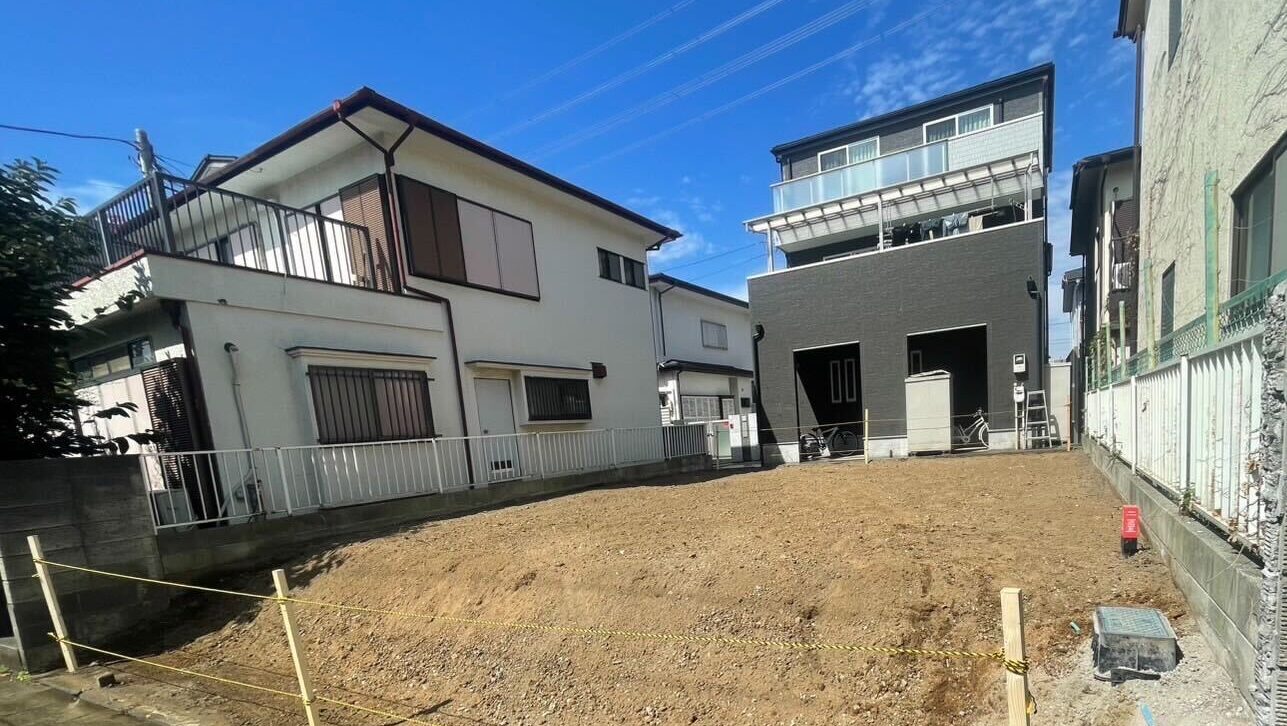 市川市日之出の解体工事の画像