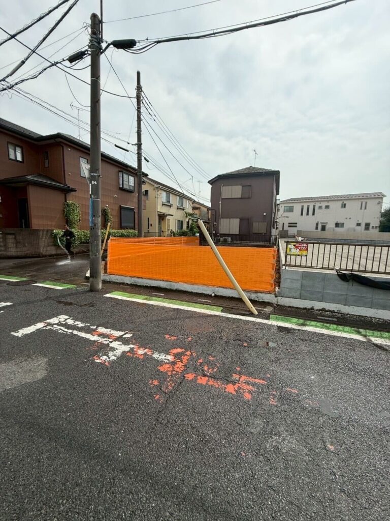 春日部市備後西の解体工事