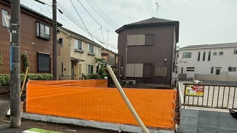 春日部市備後西の解体工事の画像