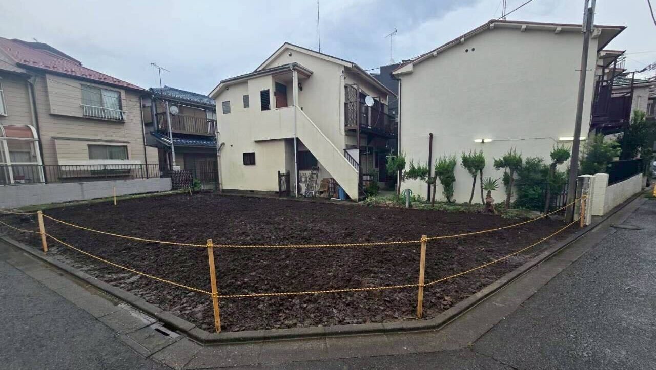 世田谷区奥沢の解体工事の画像