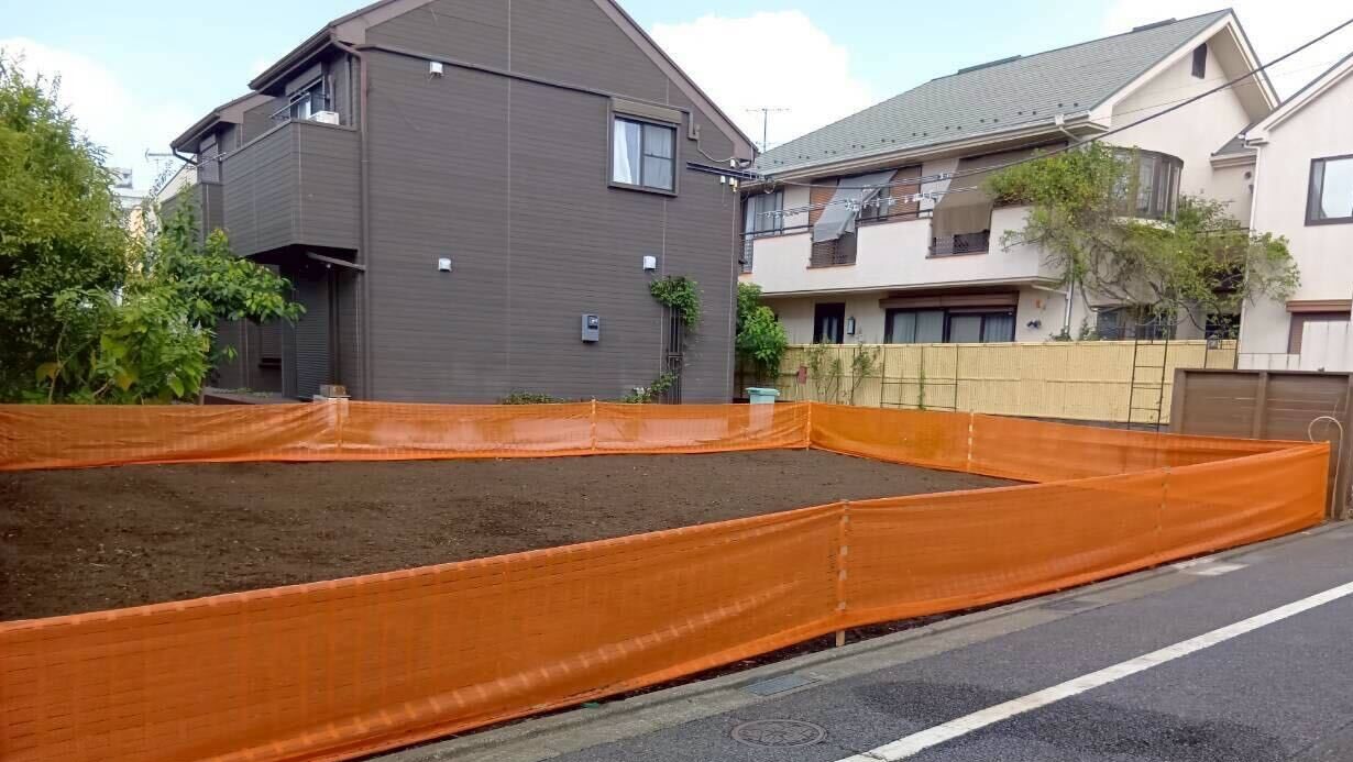大田区南千束の解体工事の画像