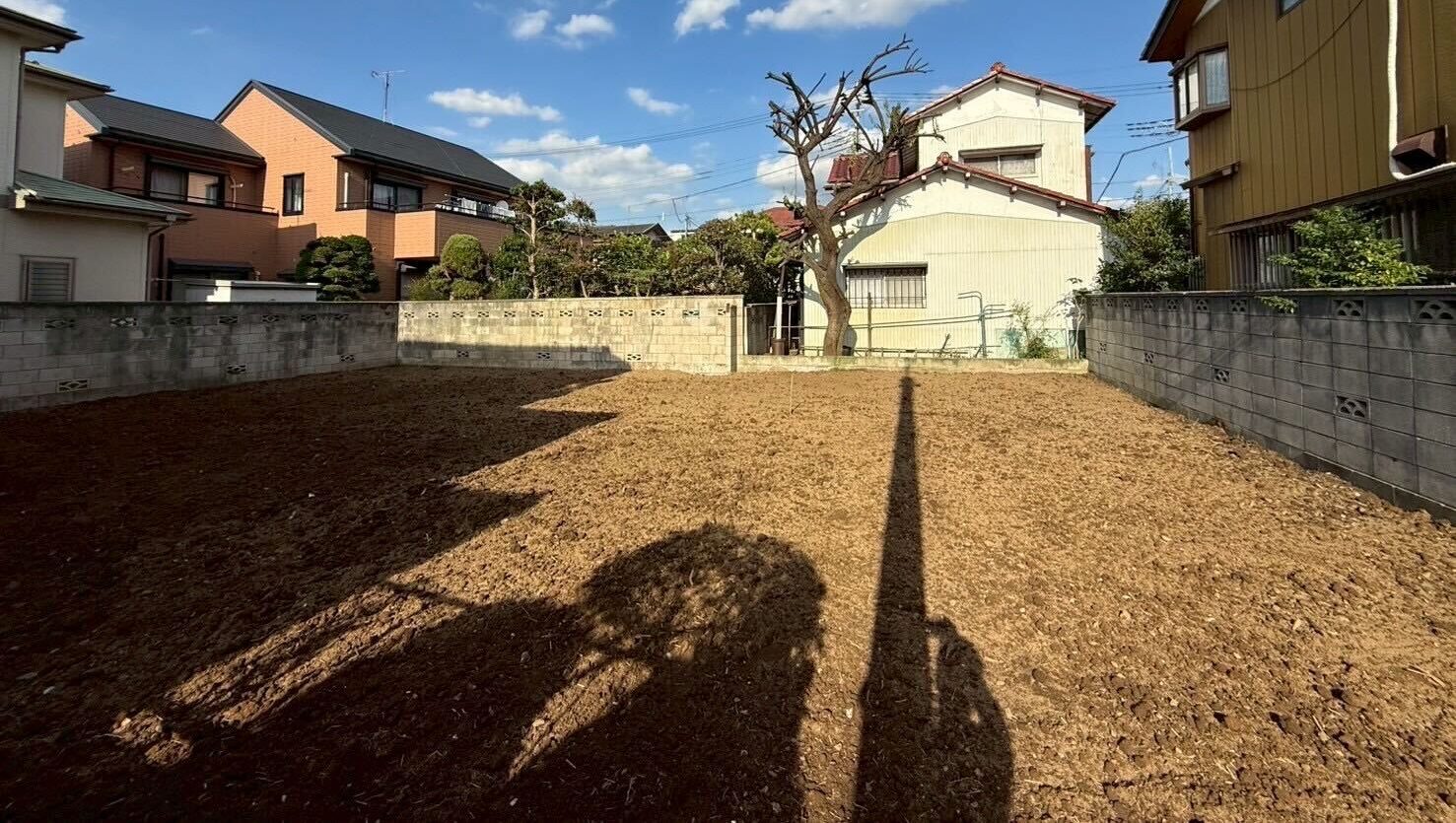 さいたま市西区指扇の解体工事の画像