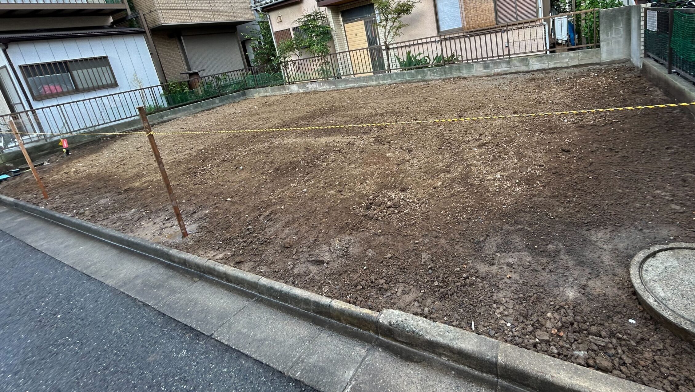 川崎市中原区井田中ノ町の解体工事の画像
