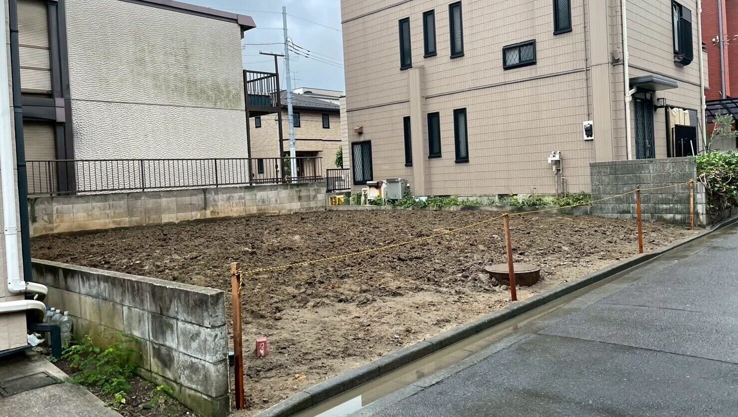 川崎市川崎区大島の解体工事の画像