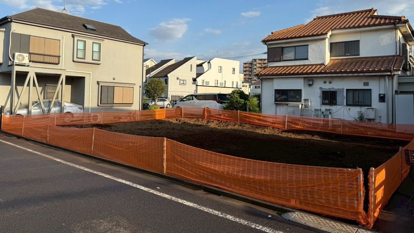練馬区大泉学園町の解体工事の画像