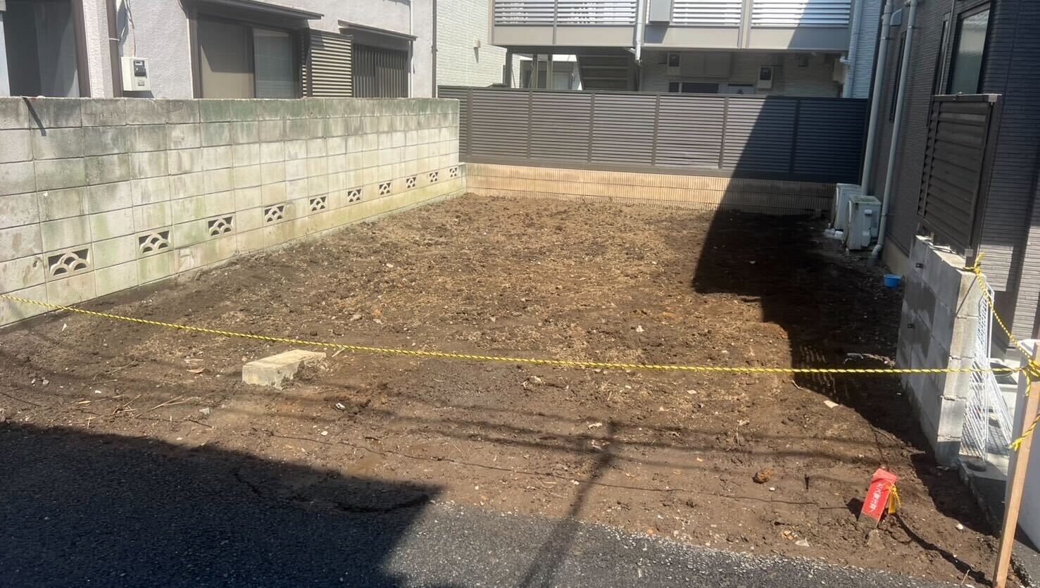品川区南品川の解体工事の画像