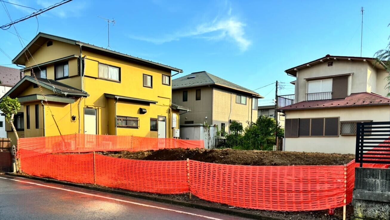 横浜市磯子区森が丘の解体工事の画像