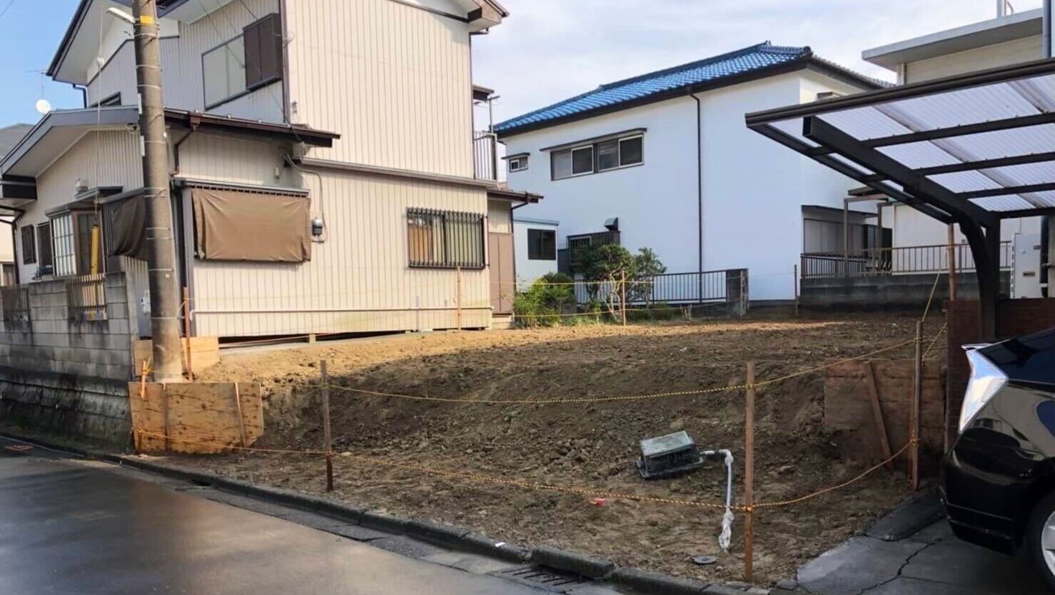 横須賀市汐見台の解体工事の画像