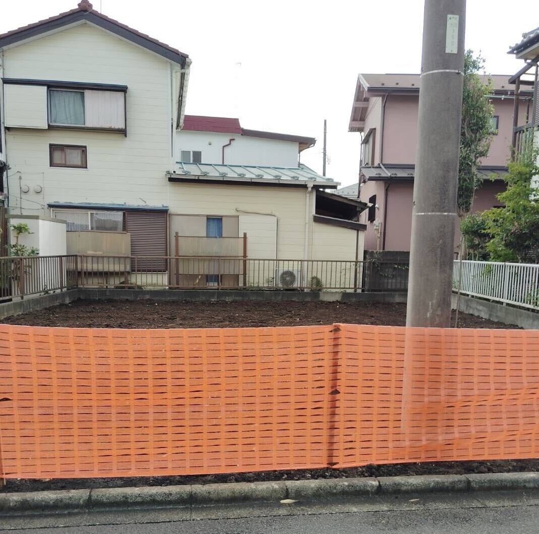 相模原市南区東大沼の解体工事の画像
