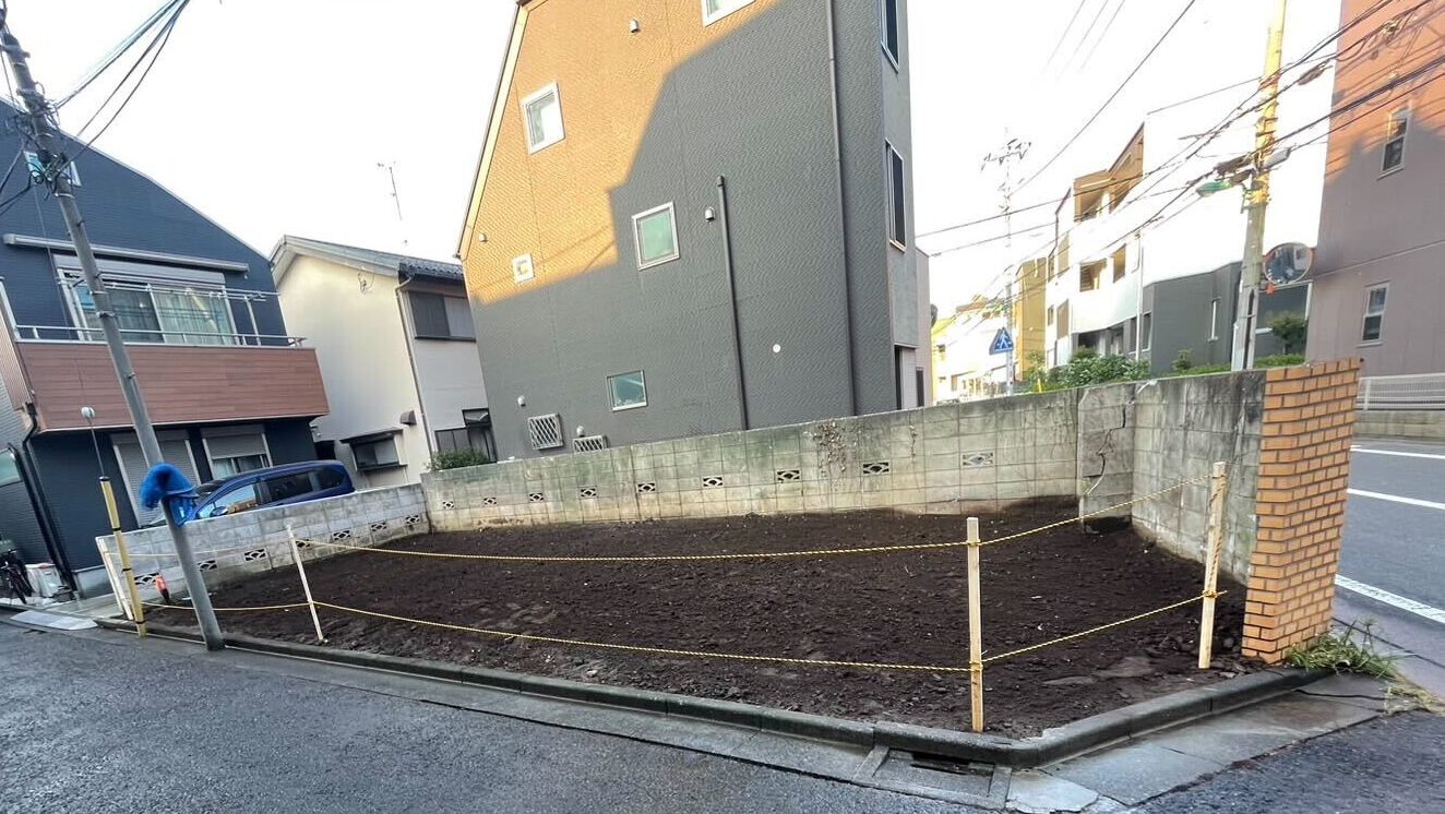 練馬区早宮の解体工事の画像