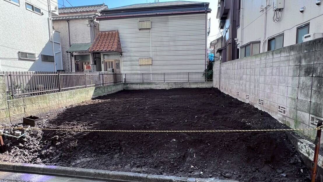 練馬区桜台の解体工事の画像